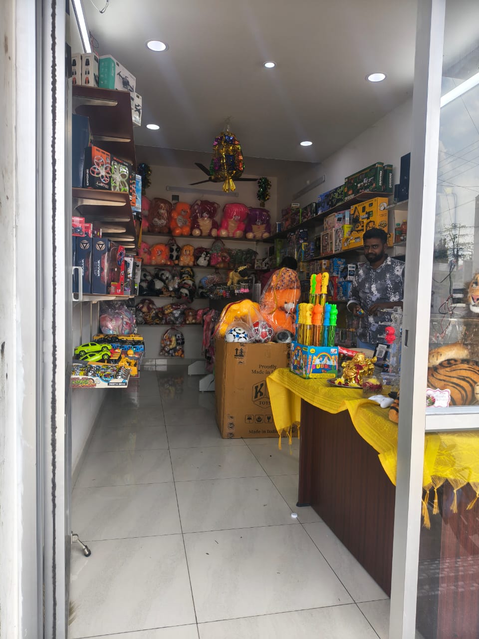 A2Z Toys Store Interior - Colorful toys collection